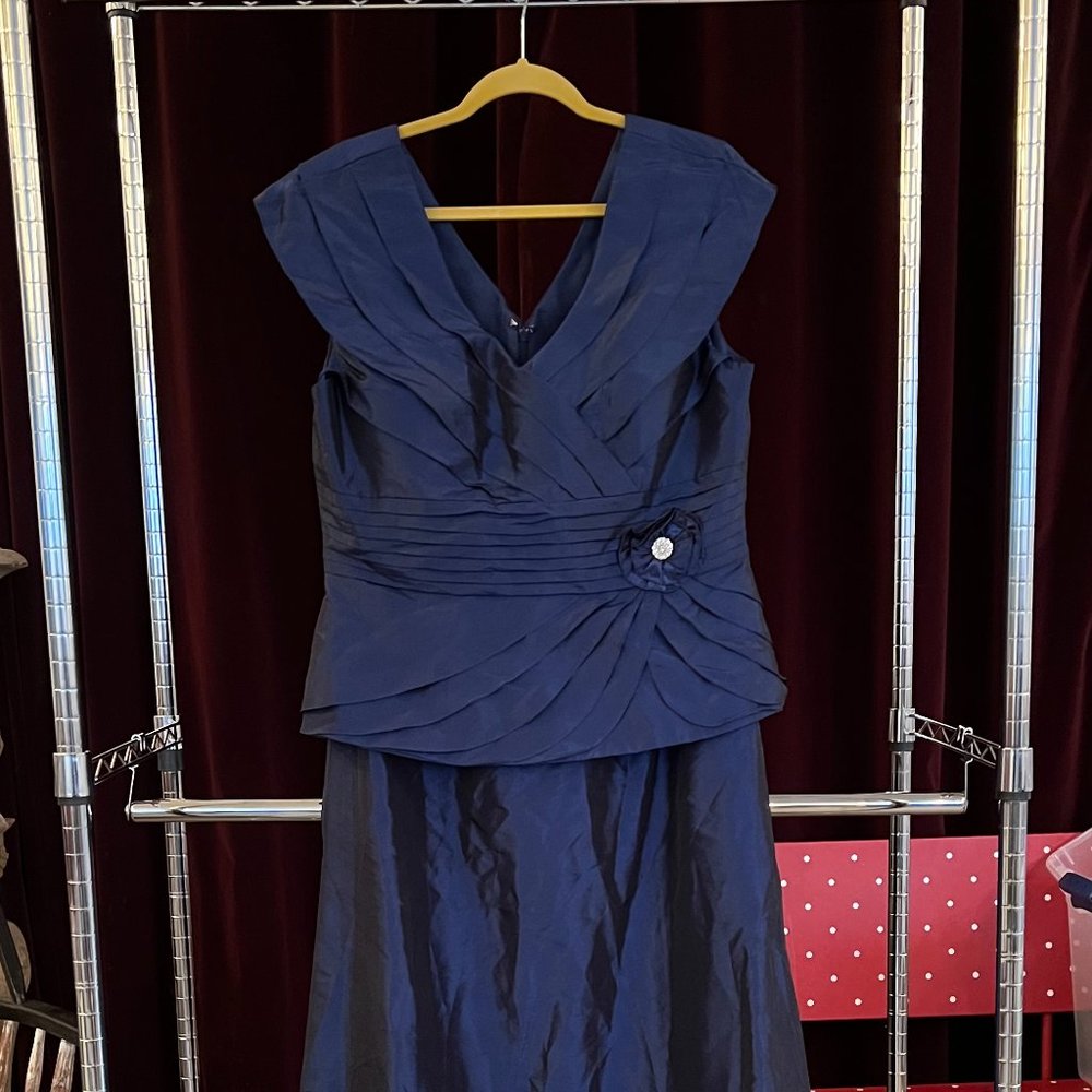 Vintage Blue Annabelle Gown